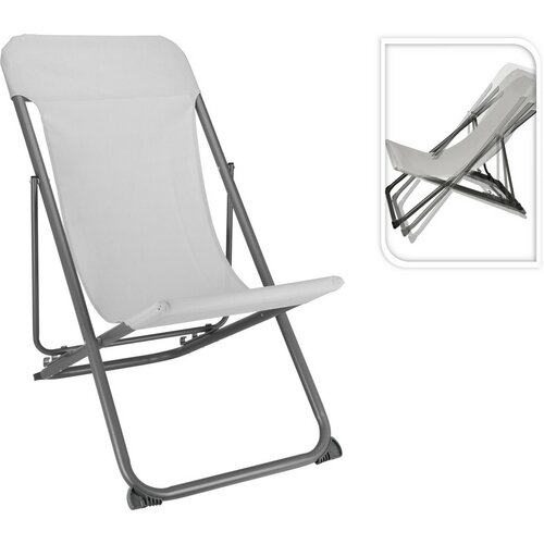 Scaun de grădină pliabil Gemma, 92,5 x 84 x 57 cm
