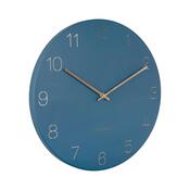 Karlsson 5762BL designové nástěnné hodiny, pr. 40 cm