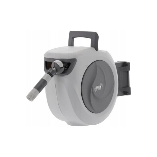Automatischer Schlauchtrommel mit Schlauch 30 m, grau