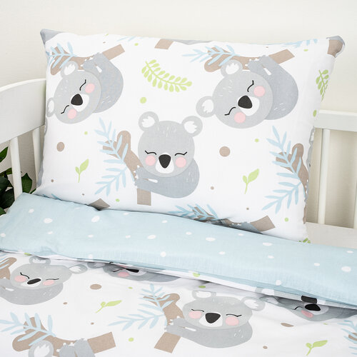 4Home Baby-Baumwollbettwäsche Nordic dreams, 100 x 135 cm, 40 x 60 cm