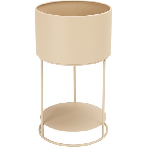Set de suporturi metalice pentru flori Navelli bej, 2 buc.