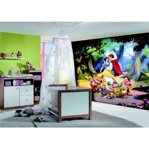 Fototapeta dziecięca DISNEY Królewna Śnieżka, 360 x 254 cm