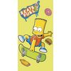 Bart Skate törölköző yellow, 75 x 150 cm