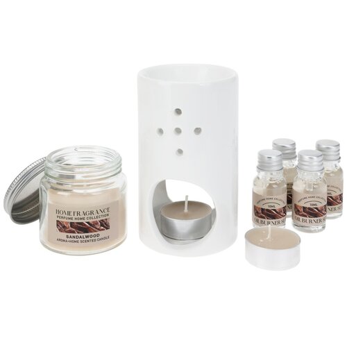 Set aromă lemn de santal, 8 buc, 25,5 x 17,6 x 7,5cm