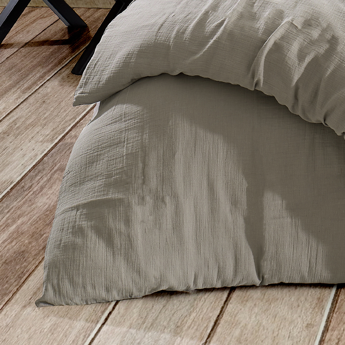 4Home Mušelínové povlečení Beige, 140 x 200 cm, 70 x 90 cm - thumb (1)
