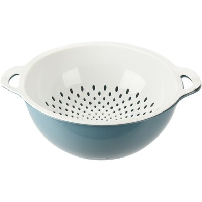 EH Cedzak z miską Strain, niebieski