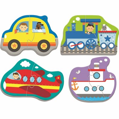 Trefl Baby puzzle Transport, 8 darab