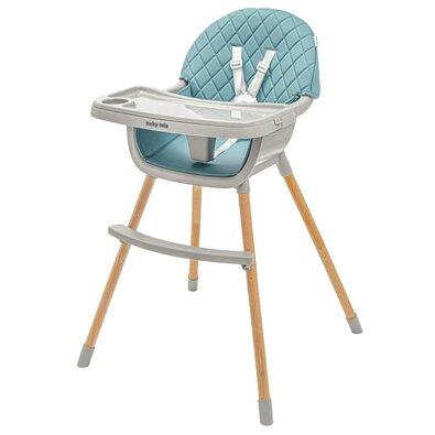 Baby Mix Freja wooden etkezőszék, zöld