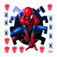 Naklejka dekoracyjna Spiderman, 30 x 30 cm