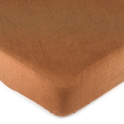 4Home jersey простирадло коричневий, 90 x 200 см
