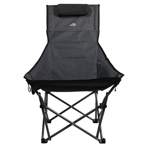 Cattara 13467 Scaun pliant de camping Merit Foldi, negru