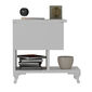 Stolik nocny Cast White
