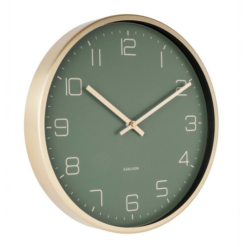 Karlsson 5720GR stylowy zegar ścienny, śr. 30 cm