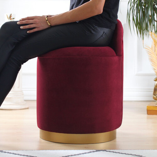 Taburet  Dover Claret Red