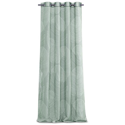 AmeliaHome Firanka Palm Eyelets, 140 x 250 cm