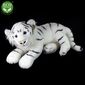 Rappa Plush білий тигр, 60 см ЕКО-ДРУЖНІЙ