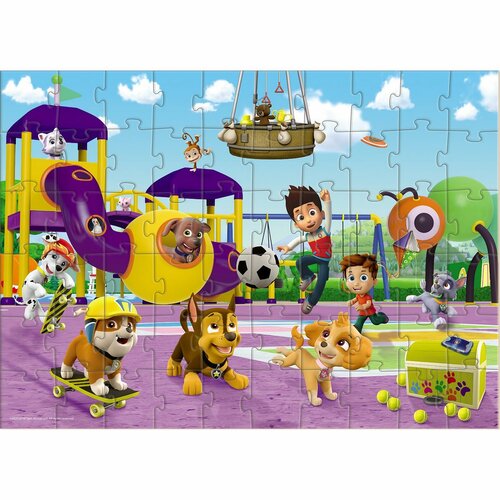 Puzzle Dodo Paw Patrol: La plimbare, 60 piese