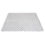 Domarex Koberček z pamäťovej peny Fusion, bielo-sivá, 120 x 160 cm