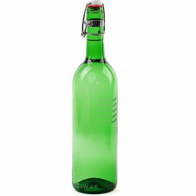 Sticlă de băutură VAL, închidere cu clemă, 750 ml