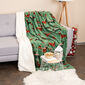 4Home Woof karácsonyi gyapjú hatású pléd, 150 x 200 cm