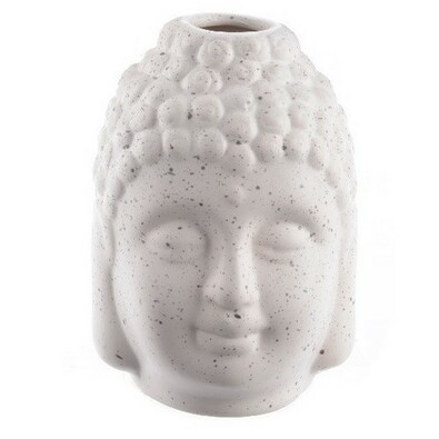 Váza Budha biela, 11,5 cm