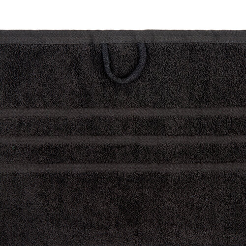 Ručník Classic černá, 50 x 100 cm