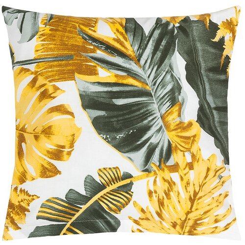 Bellatex Kissenbezug Palmenblatt Gold, 40 x 40 cm
