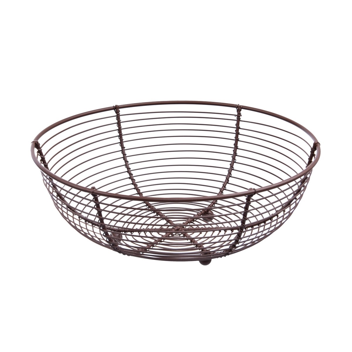 Košík na ovoce drát pr. 25 cm BROWN ORION