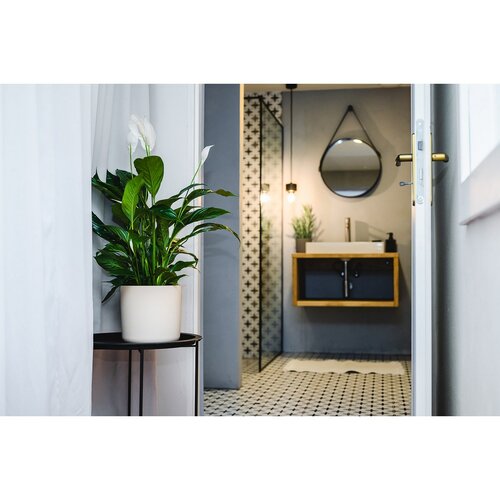 Gardenico Горщик для квітів Lora пісковий, діаметр 14 см
