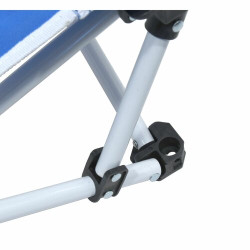 Cattara Plážové skladacie ležadlo Larisa, modrá