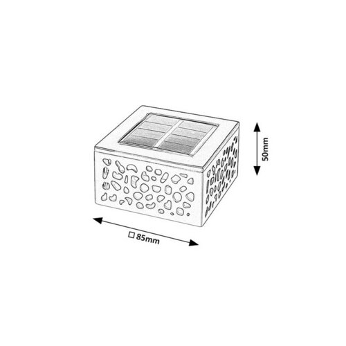 Rabalux 7032 solarna lampa dekoracyjna Medulin