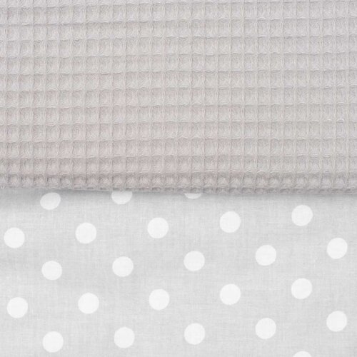 New Baby Dětská deka Vafle puntíky, 80 x 102 cm