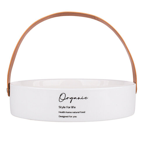Tavă porțelan Altom  Organic, 22 x 6 cm