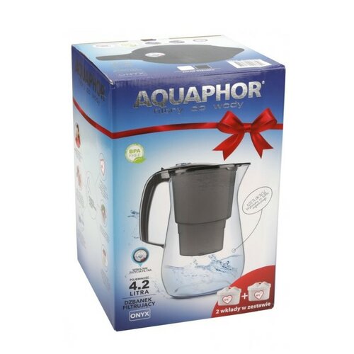 Aquaphor Filtrační konvice Onyx 4,2 l, černá
