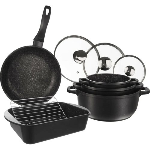 Set vase Orion Grande, 9 piese