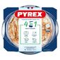 Pyrex Sklenená zapekacia misa s vekom okrúhla 3 l