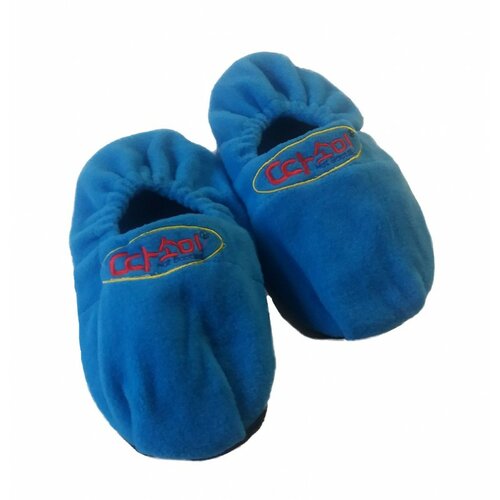 Kapcie rozgrzewające z kaszą gryczaną UNI, niebieski