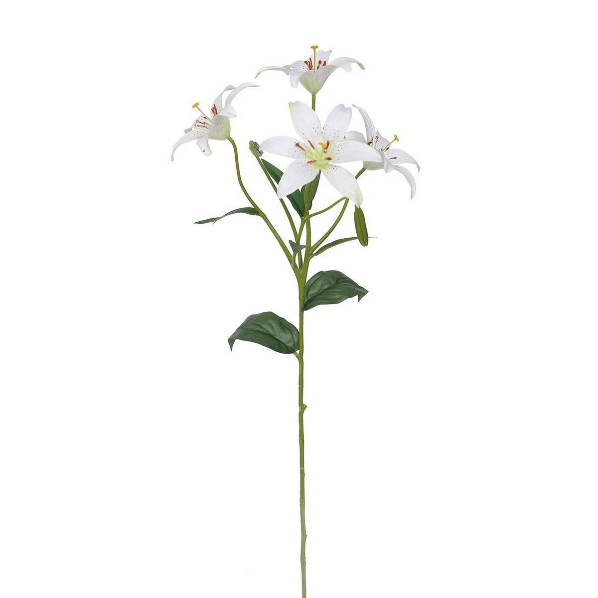 Sztuczna lilia biała, 60 cm