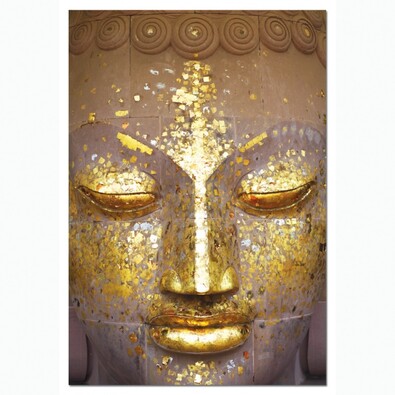 Puzzle Zlatá tvár Budhu, 500, zlatá