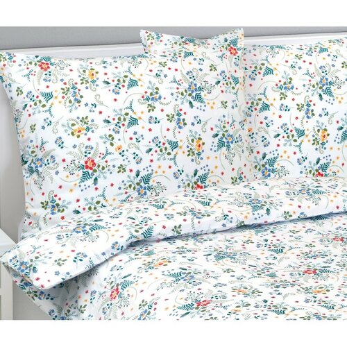 Bellatex Lenjerie de pat din bumbac Floarea-albast, 140 x 200 cm, 70 x 90 cm