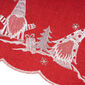 Obrus świąteczny Krasnale czerwony, 35 x 35 cm