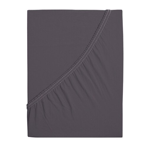 4Home jersey prostěradlo Ideál antracit, 90 x 200 cm