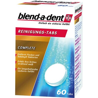 Blend-a-dent tabletki do czyszczenia protez Comple
