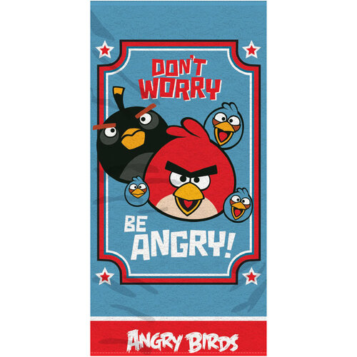 Osuška Angry Birds 094, 70 x 140 cm