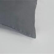 Kvalitex Satin-Bettwäsche dunkelgrau/hellgrau, 140 × 200 cm, 70 × 90 cm