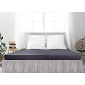 Cearșaf de pat 4Home Ideal jersey antracit , 200 x 200 cm