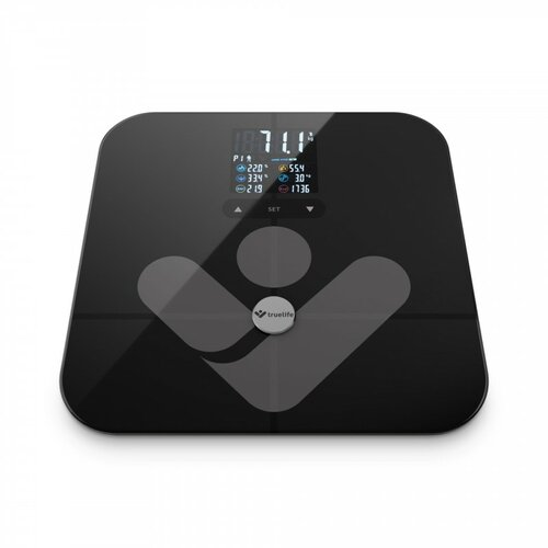 TrueLife FitScale W7 BT waga osobista z bluetooth,czarna