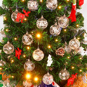 4Home Sada vianočných ozdôb Festive 12 ks