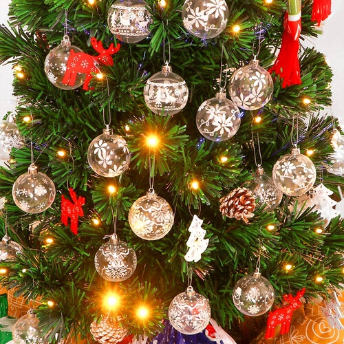 Set ornamente de Crăciun 4Home Festive, 12 buc.