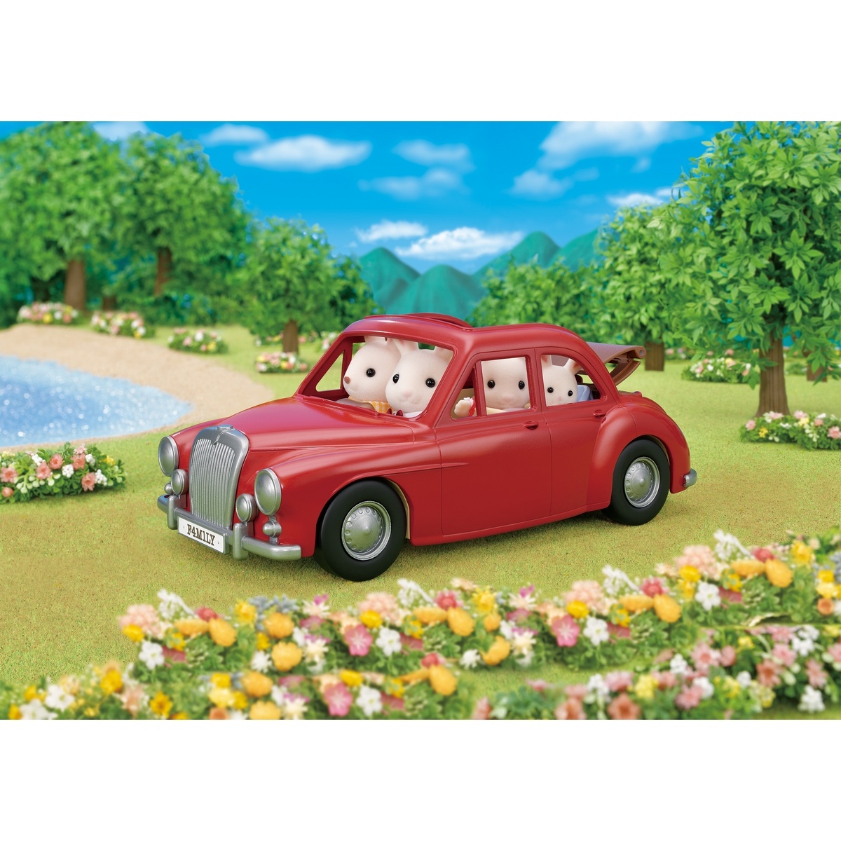 Obrázok Sylvanian families 5448 rodinné cestovné auto s kočíkom a autosedačkou